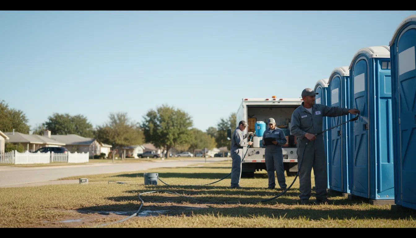 Long-Term Portable Toilet Rental in Glencoe, OH near me